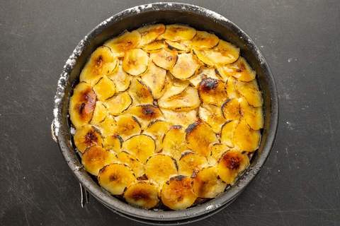 Bananenkuchen fertig gebacken