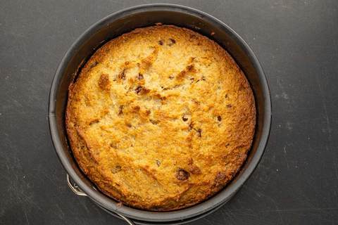 Gebackener Bananenkuchen