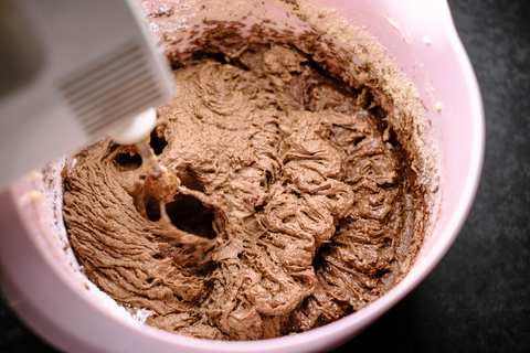 Brownie Teig verrühren