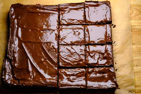 Brownie schneiden