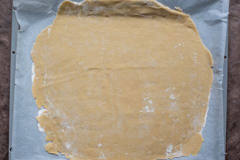 Tartelettes mit Mürbeteig füllen