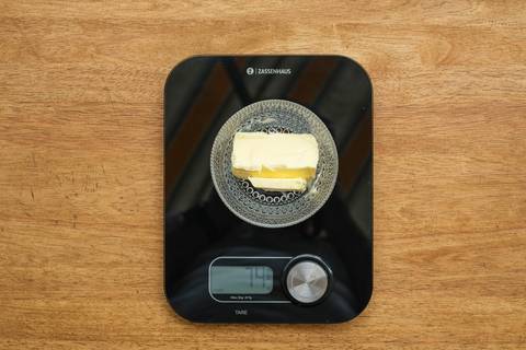 Butter wiegen