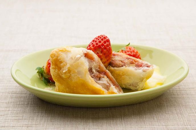 Erdbeerstrudel