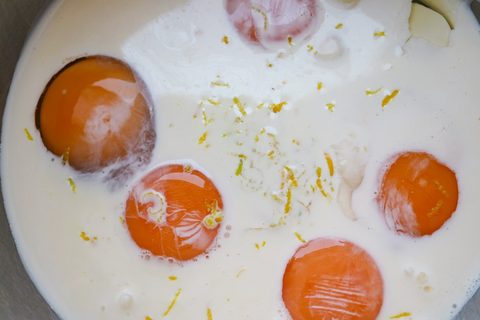 Zitronenfüllung für die Tartes