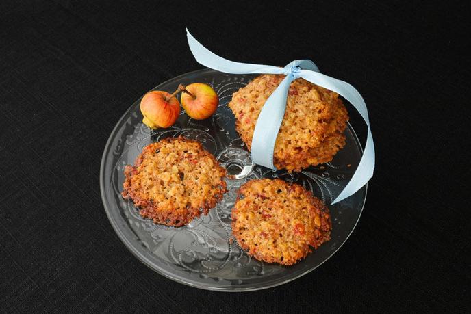 Haferkekse mit Walnüssen