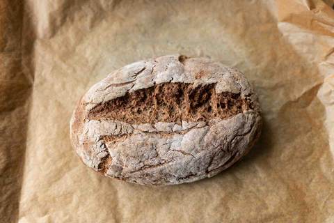 Variante 2 vom Kartoffelbrot frisch gebacken