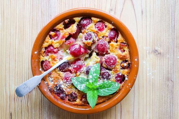 Kirschauflauf - Clafoutis Cerises