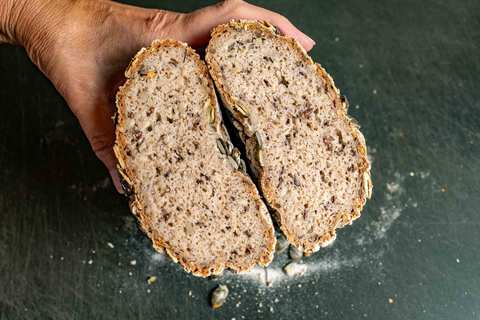 Körnerbrot Schnittbild
