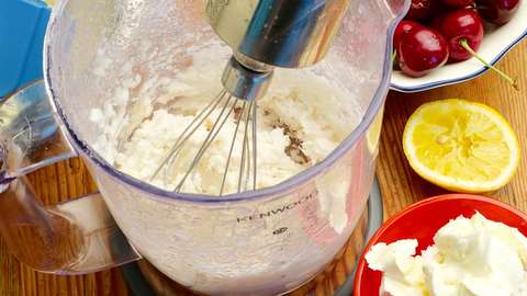 Topping beim verrühren