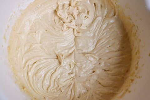 Kuchenteig verrührt