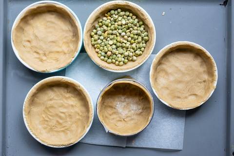 Mürbteig blind verbacken