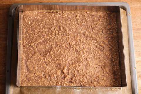 Gebackene Nussecken Torte