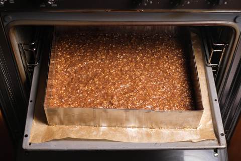 Nussecken Kuchen backen