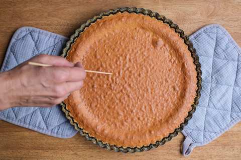 Obstboden fertig gebacken