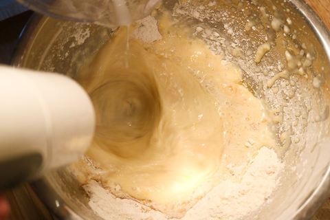 Pancakes Teig verrühren