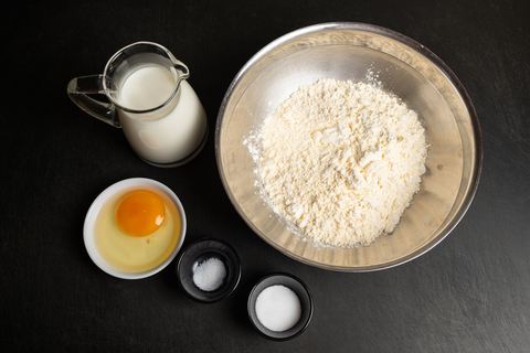 Teigzutaten Backteig für Holunderblüten