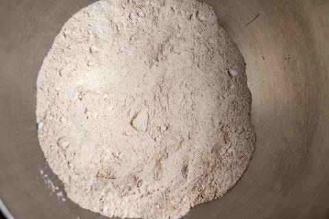 Vermischte Mehle für Kartoffelbrot