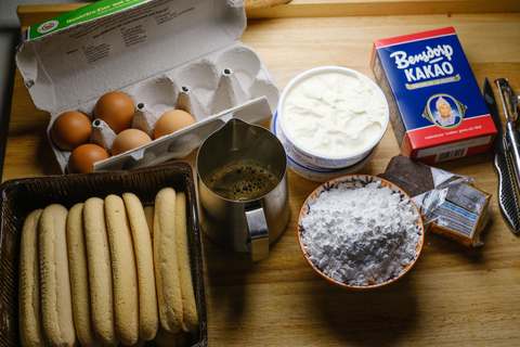Tiramisu Zutaten